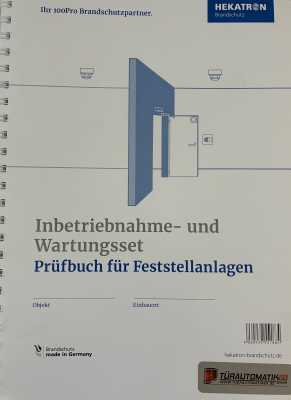 Hekatron Inbetriebnahme und Wartungsset / Prüfbuch